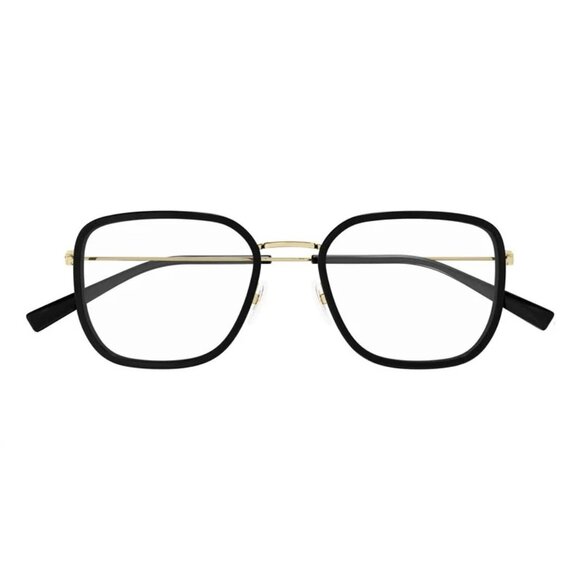 NEW GUCCI EYEGLASSES BLACK GOLD WOMEN EYEWEAR GUCCI - Picture 2 of 3